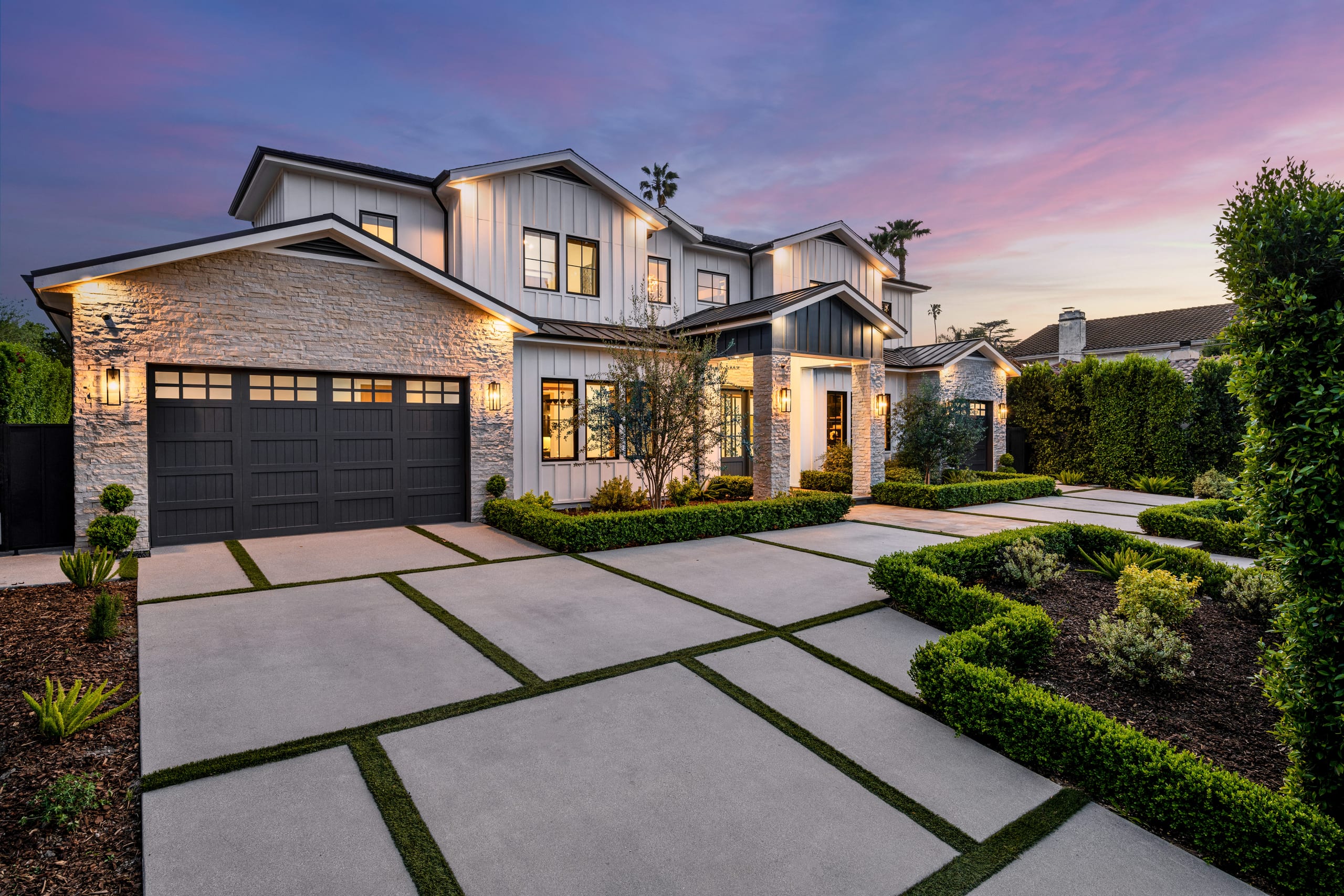 Agent showing a suburban Harare home to buyers